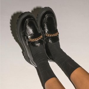 Princess Polly Unchained Patent Loafer